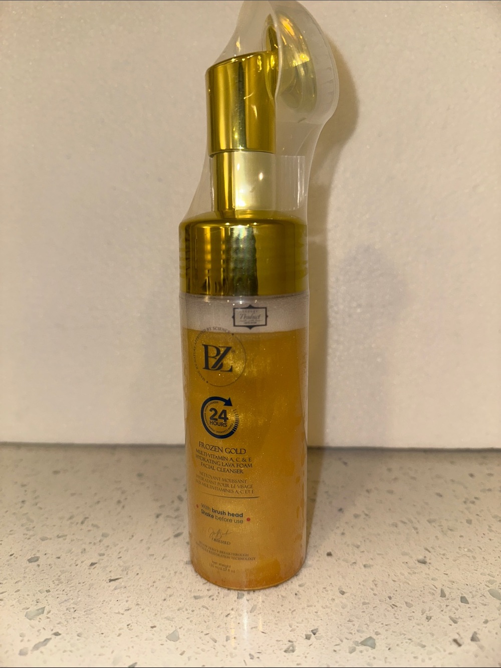 Frozen Gold Brightening Face Cleanser – Gold